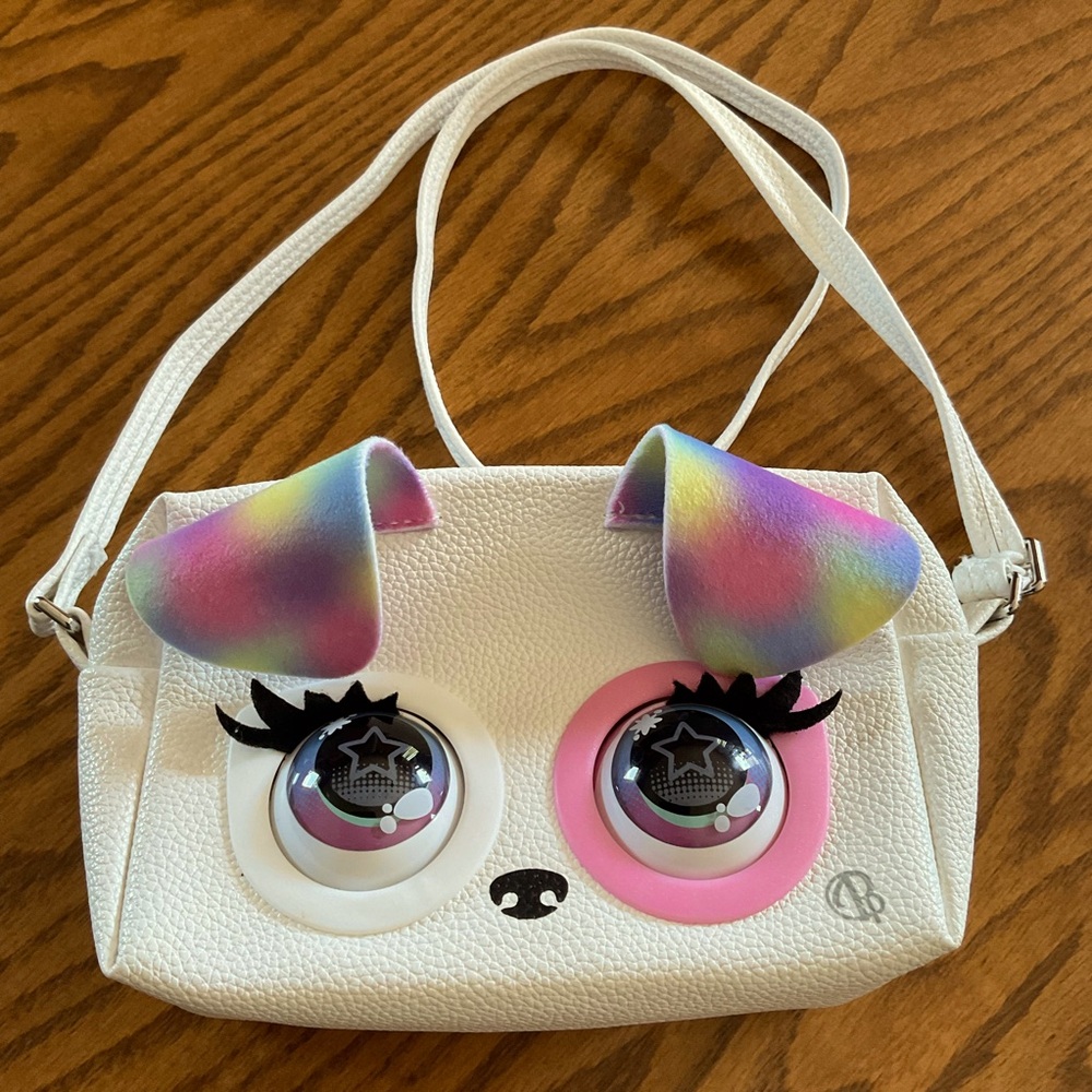 Rainbow Pup Interactive Purse Pet
